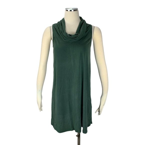 Everly Dresses & Skirts - Antropologie Everly Cowl Neck Green Dress Small DR